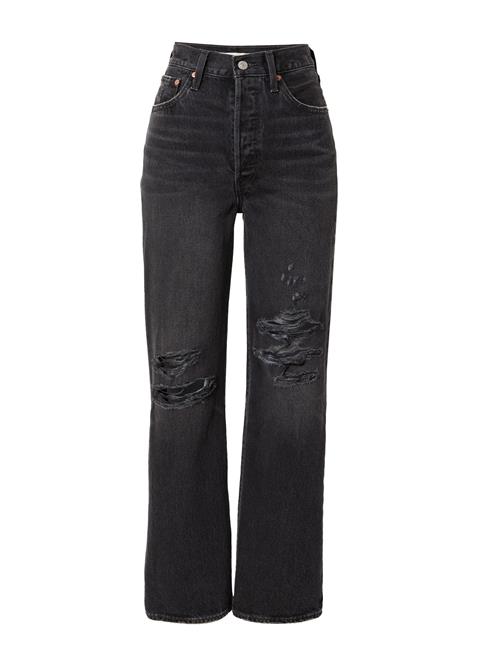 Se LEVI'S ® Jeans 'Ribcage Straight Ankle'  black denim ved About You