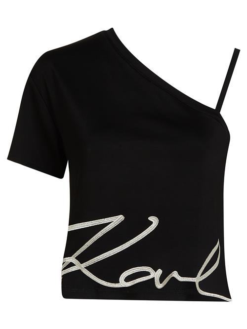 Se Karl Lagerfeld Shirts  sort / hvid ved About You