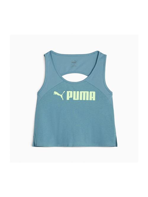 PUMA Sportsoverdel  blå / lysegul