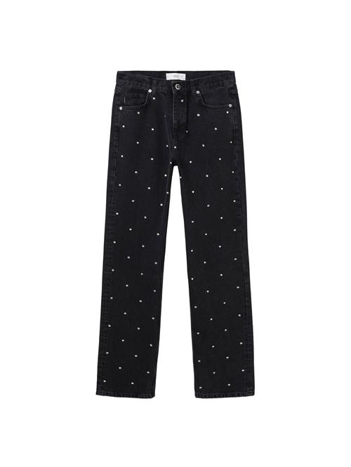 MANGO Jeans 'Nuit'  sort / hvid