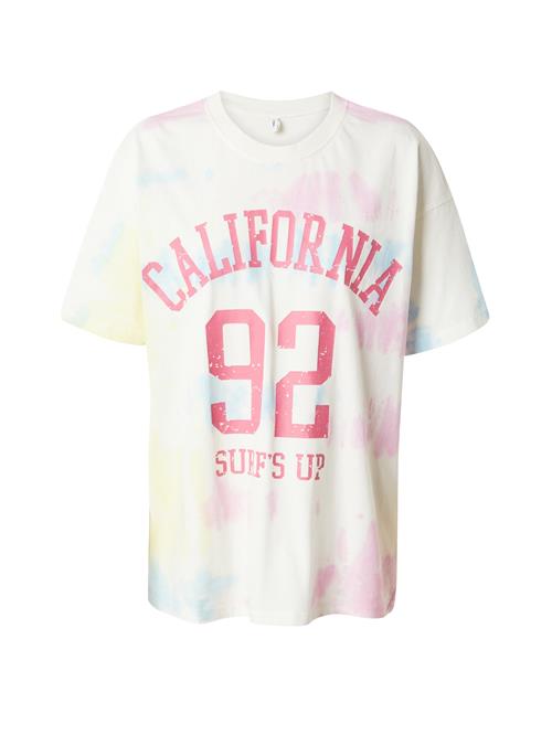 Se ONLY Shirts 'ONLCATTIE'  lyseblå / gul / lys pink / hvid ved About You