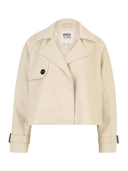 River Island Petite Overgangsfrakke  creme