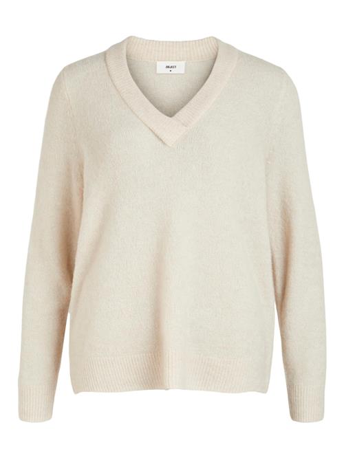 OBJECT Pullover 'Ellie'  creme / sort / hvid