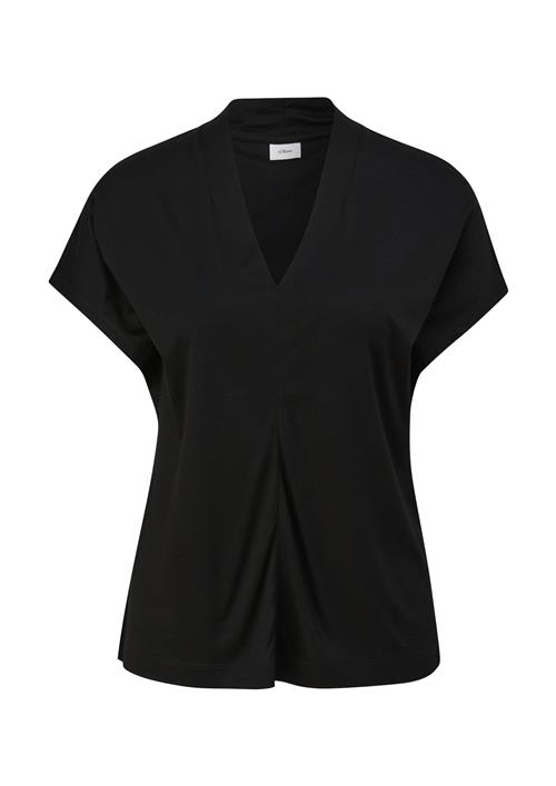 s.Oliver BLACK LABEL Bluse  sort