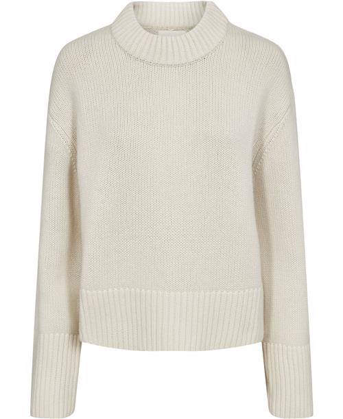 Lisa Yang Sony Sweater Cream Size 1 Kvinde Cream Sweaters Str M/L - hos Magasin