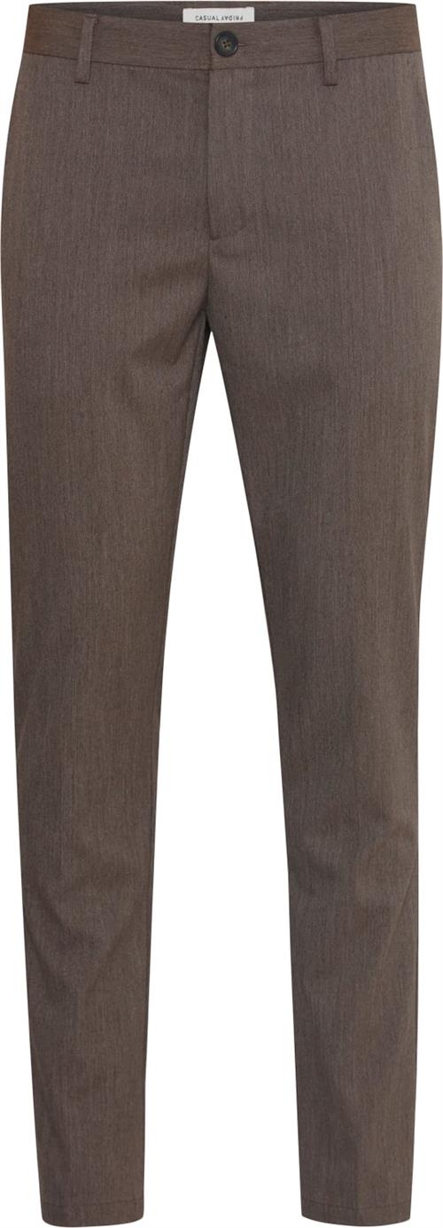 Casual Friday Cfphilip 2.0 0169 Tweed Weave Pants Mand Silver Mink Melange Casual Bukser Slim Fit Str 33/32 - hos Magasin