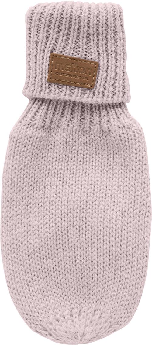 Melton Basic Mittens w. Lining 1-2Y - Vanter & Luffer Uld hos Magasin