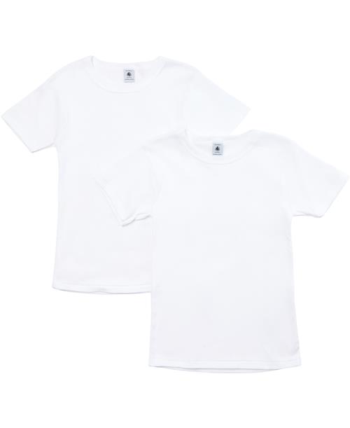 Se Petit Bateau 2 TEE Shirts MC Varian5a Str 5Y 5 YEARS - Variante 1 Kortærmede T-shirts hos Magasin ved Magasin