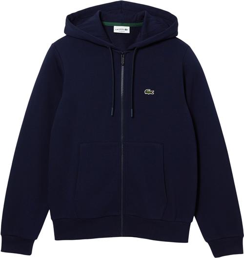 Se Lacoste Sweatshirt Mand Blå Hoodies Str XL - hos Magasin ved Magasin