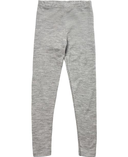 Se Engel Natur Children's Leggings, Gots Light Grey Mélange - 104 Str 128 - Grã¥ Meleret Leggings Silke hos Magasin ved Magasin