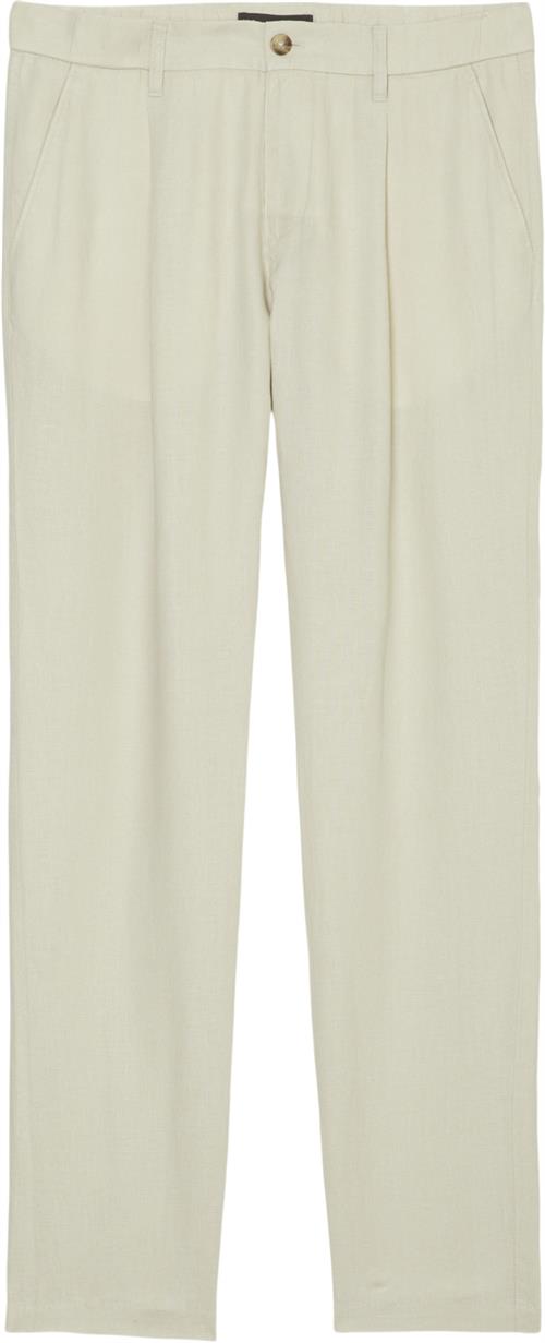 Se Marc O’Polo Osby Jogger Pleats Mand Gray Silk Casual Bukser Str 34 32 - hos Magasin ved Magasin