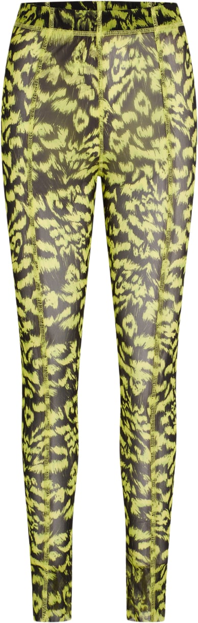 Mads Nørgaard - Copenhagen Jersey Mesh Bassum Leggings AOP Kvinde Animal Aop Evening Primrose Leggings Str S - hos Magasin