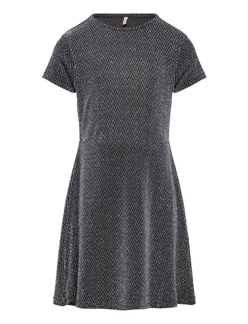 Kids Only Koglisa S/S Glitter Dress Jrs Kids Only Grey