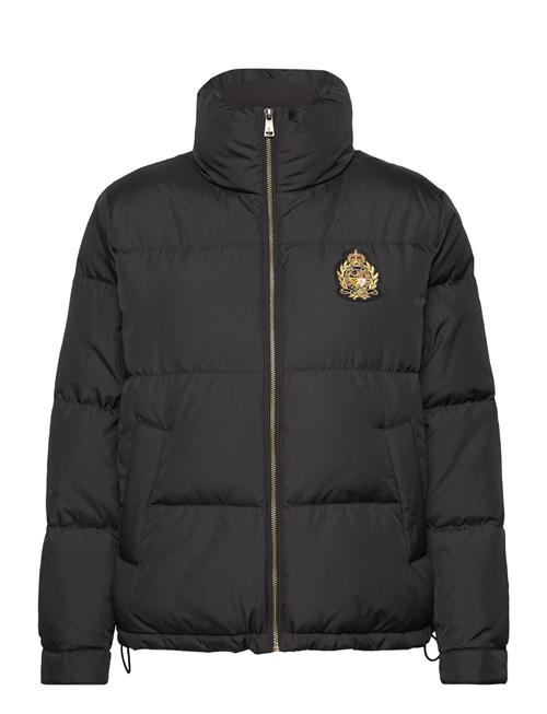 Lauren Ralph Lauren Crest-Patch Funnelneck Down Coat Lauren Ralph Lauren Black