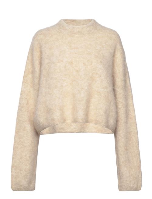 Se Boxy Alpaca Sweater Hope Beige ved Booztlet