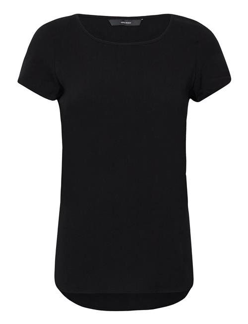 Vero Moda Vmbecca Plain Ss Top Wvn Noos Vero Moda Black