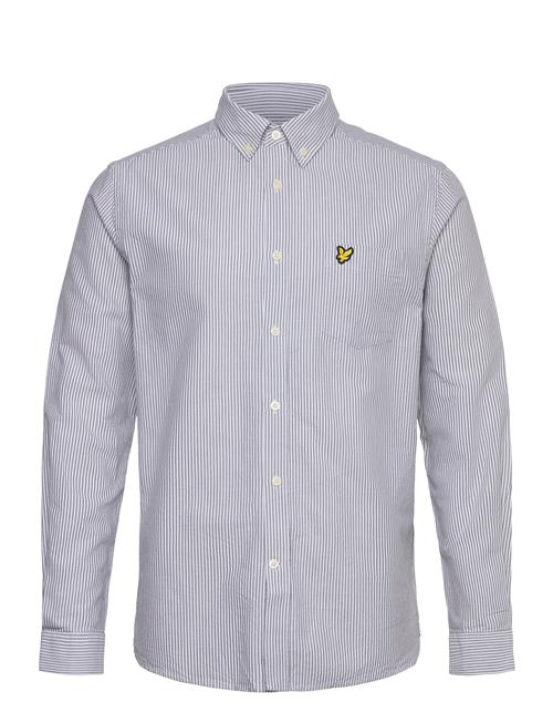 Lyle & Scott Stripe Oxford Shirt Lyle & Scott Grey