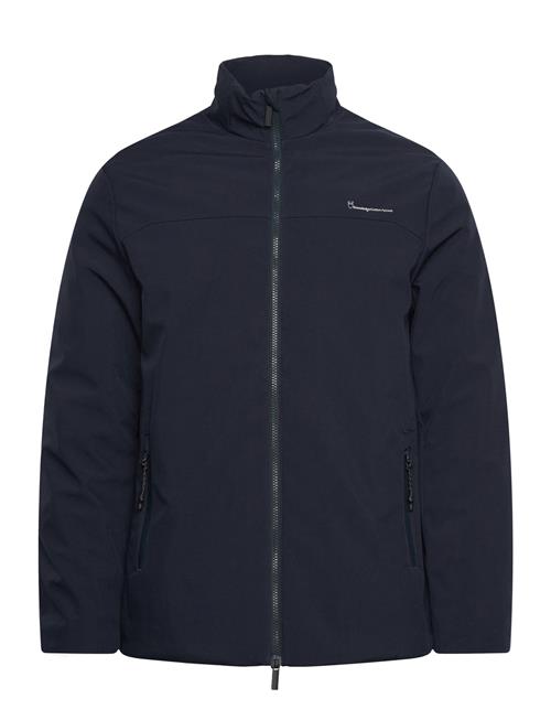 Knowledge Cotton Apparel Climate Shell Jacket - Grs/Vegan Knowledge Cotton Apparel Navy