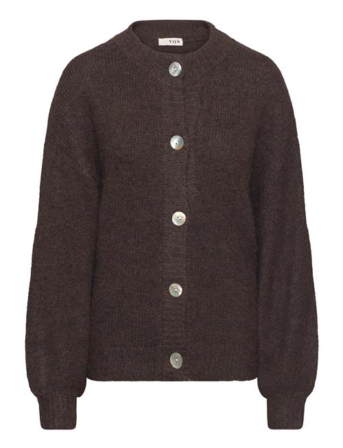 A-View Patrisia Solid Knit Cardigan A-View Brown