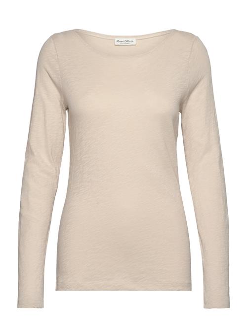 Marc O'Polo T-Shirts Long Sleeve Marc O'Polo Cream