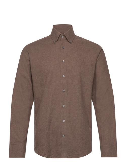 Bruun & Stengade Bs Muriel Casual Modern Fit Shirt Bruun & Stengade Brown