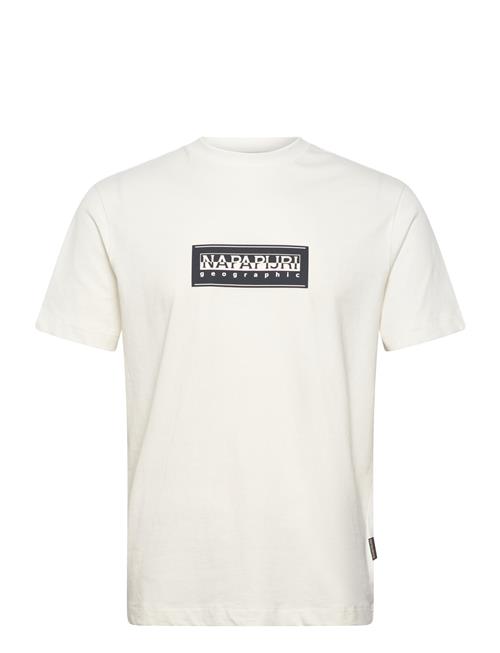 Napapijri Box Logo Short Sleeve T-Shirt Napapijri White