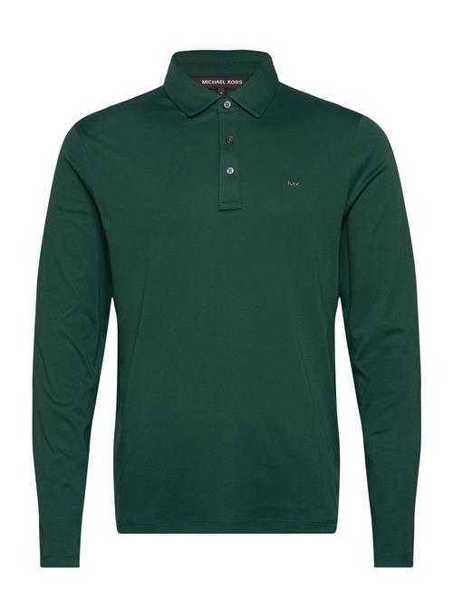 Michael Kors Ls Sleek Mk Polo Michael Kors Green