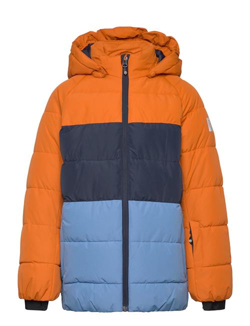 Color Kids Ski Jacket - Colorblock -Quilt Color Kids Orange