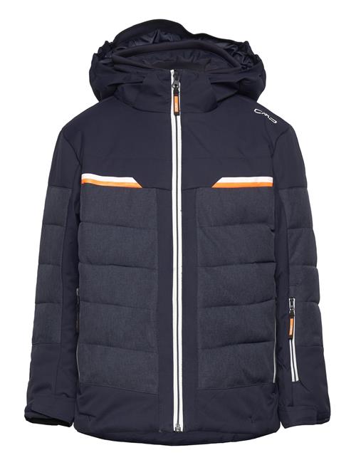 CMP Kid Jacket Snaps Hood CMP Navy