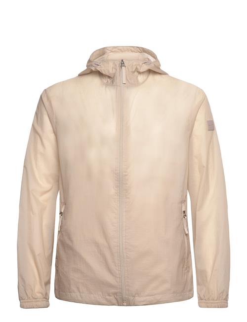 Packable Lightweight Windbreaker GANT Cream