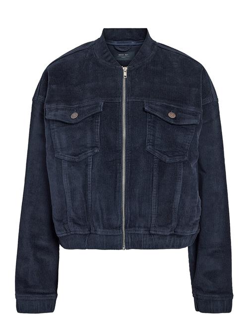 Nmcord Jade L/S Bomber Corduroy Jacket NOISY MAY Navy