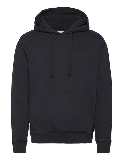 Se GANT Logo Hoodie GANT Black ved Booztlet