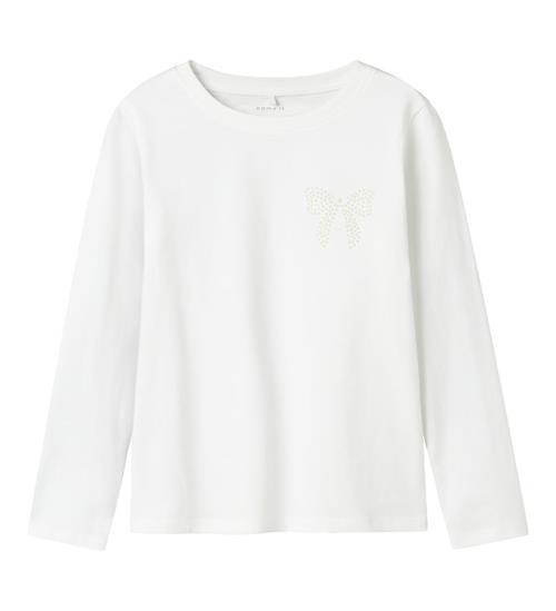 Se Name It Bluse - NkfRekik - Bright White ved KidsWorld