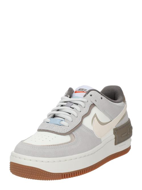 Nike Sportswear Sneaker low 'Air Force 1 Shadow'  lysebeige / grå / grøn / hvid