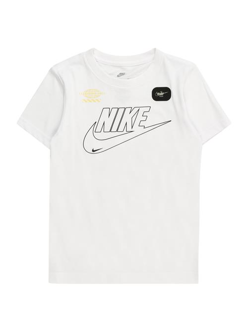 Nike Sportswear Shirts 'Club+ Futura'  gul / sort / hvid