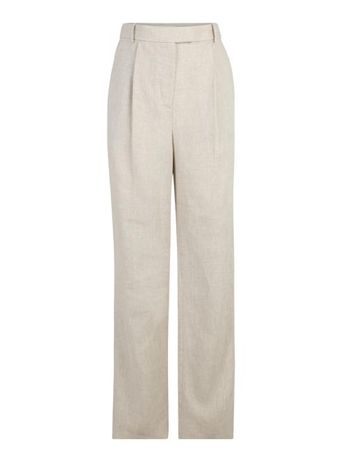 Banana Republic Tall Bukser med lægfolder  lysebeige