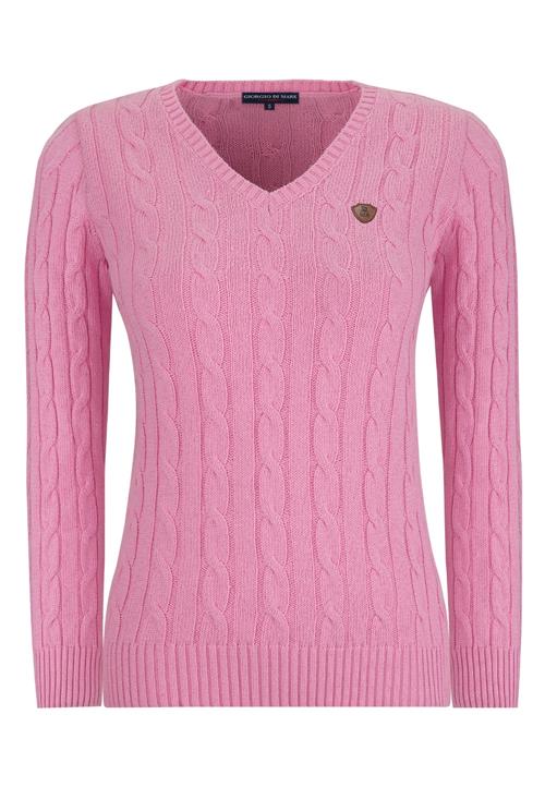 Giorgio di Mare Pullover  brun / lys pink