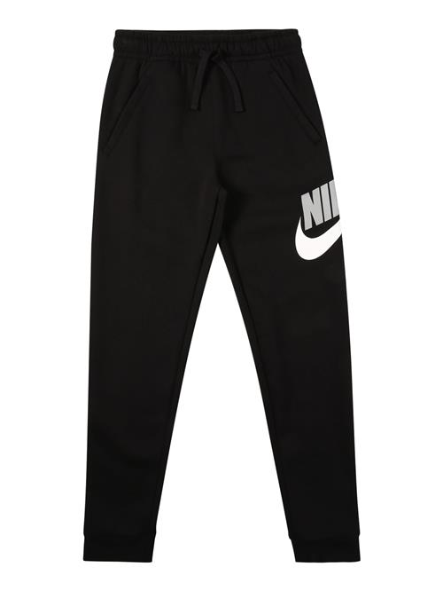 Nike Sportswear Bukser  grå / sort / hvid