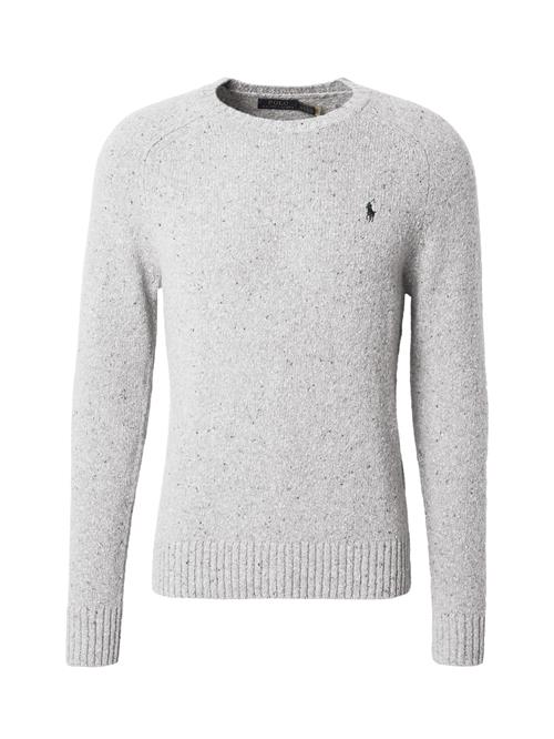 Polo Ralph Lauren Pullover 'SADDLE'  grå / mørkegrøn