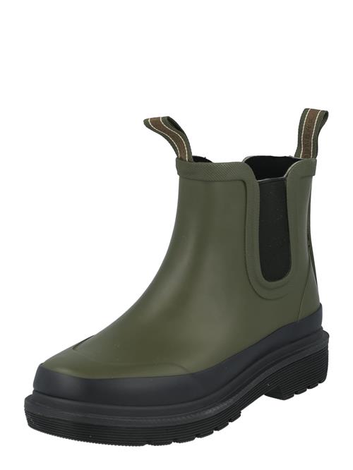 ILSE JACOBSEN Chelsea Boots  khaki / sort