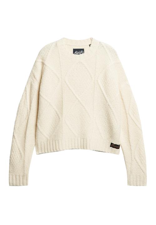 Superdry Pullover  guld / sort / uldhvid