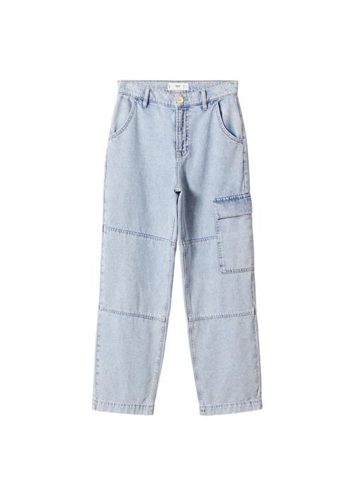 MANGO Cargojeans  lyseblå