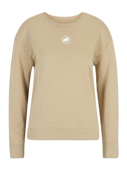 MAMMUT Sportspullover  beige / hvid