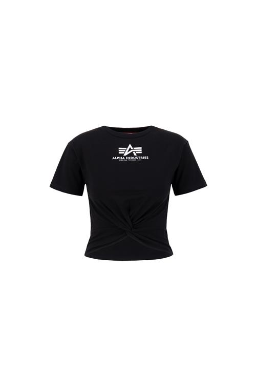 Se ALPHA INDUSTRIES Shirts  sort / hvid ved About You