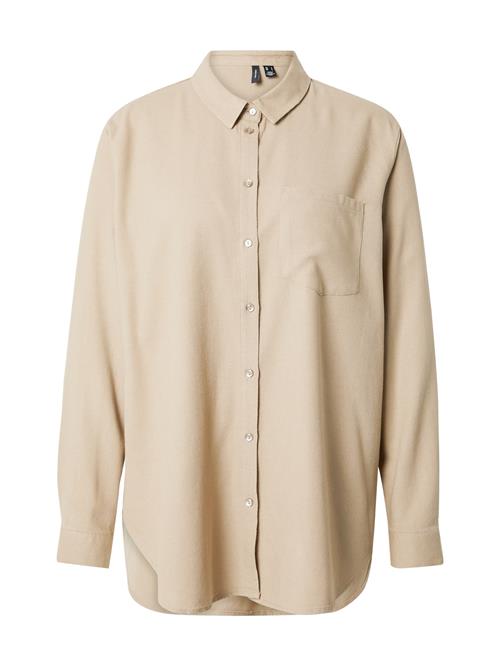 VERO MODA Bluse 'MYMILO'  mørkebeige