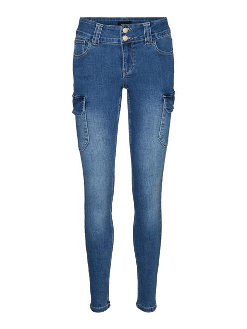 VERO MODA Cargojeans 'CATCH'  blue denim