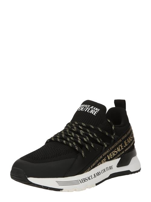 Se Versace Jeans Couture Sneaker low 'FONDO DYNAMIC'  guld / sort / hvid ved About You