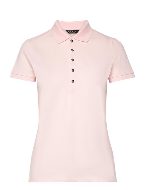 Se Lauren Ralph Lauren Piqué Polo Shirt Lauren Ralph Lauren Pink ved Booztlet