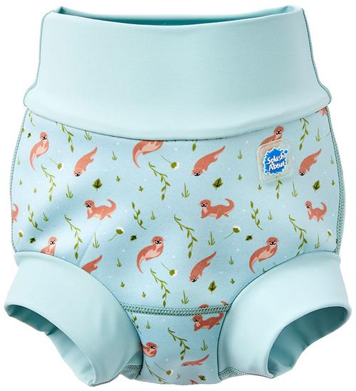 Se Splash About Blebadebukser - Happy Nappy Duo - Playful Otters ved KidsWorld