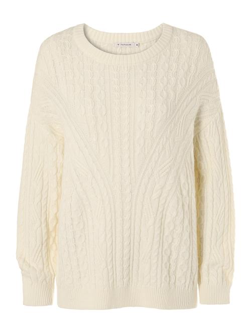 TATUUM Pullover i overstørrelse 'LOKALI'  offwhite